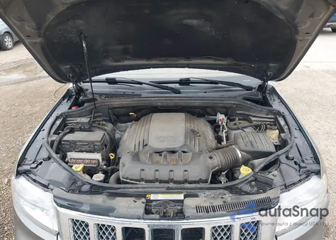 2012 Jeep Grand Cherokee Overland z USA, uszkodzony, nr VIN 1C4RJFCTXCC280817